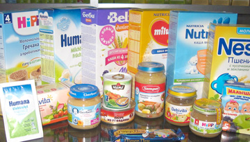 Маркетинговое исследование российских компаний (производителей), работающие в области продуктов питания для детей